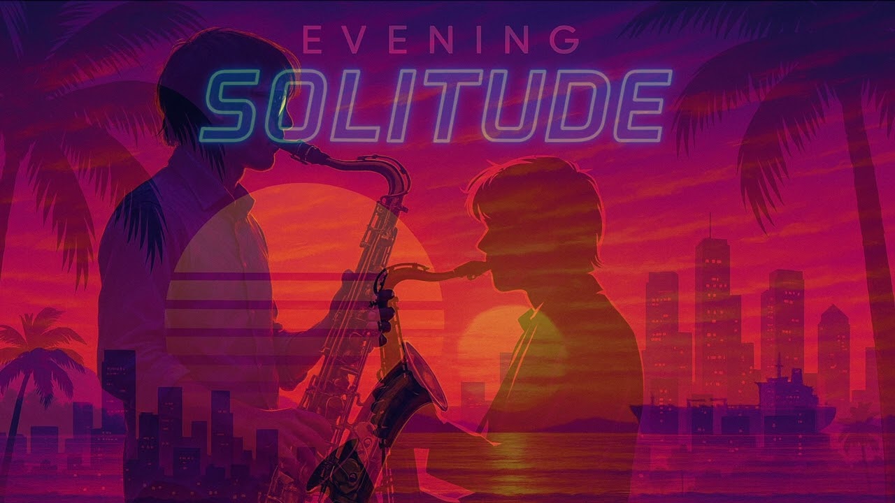Evening Solitude - Saxophone | Retrowave | Synthwave