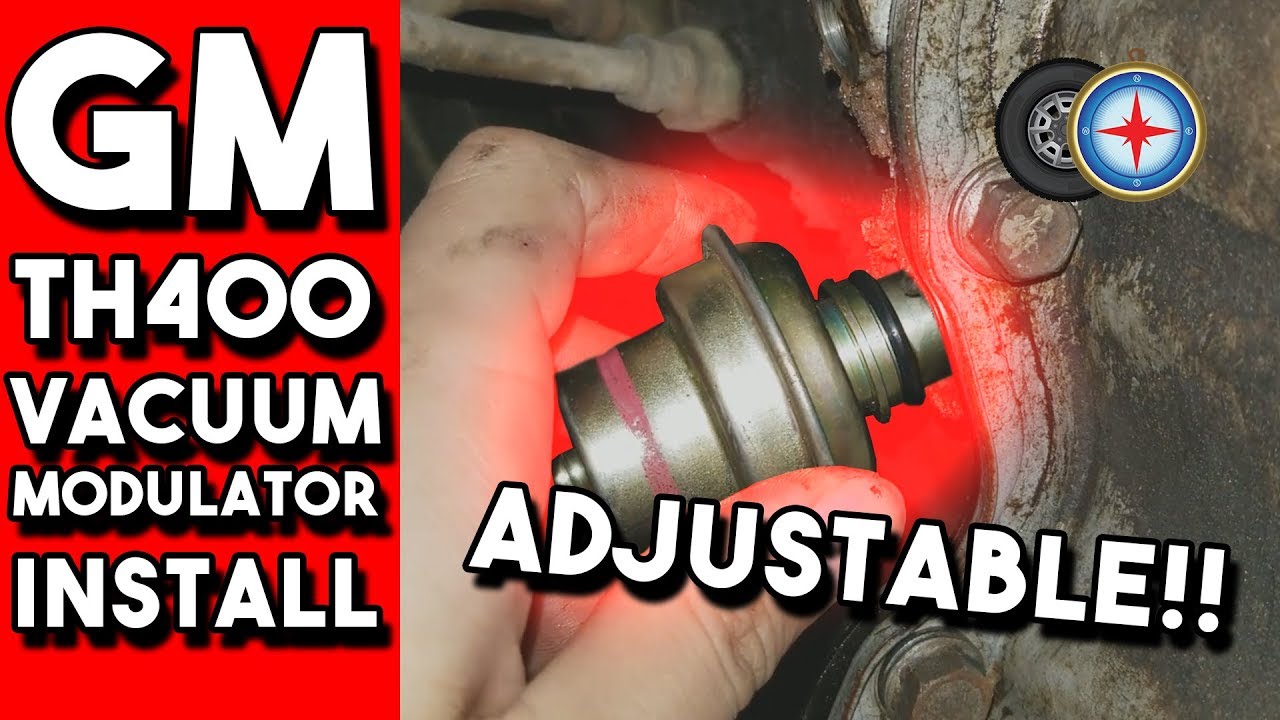 Vacuum Modulator Installation GM TH350/TH400 Transmission | FIXES SHIFT PROBLEMS!