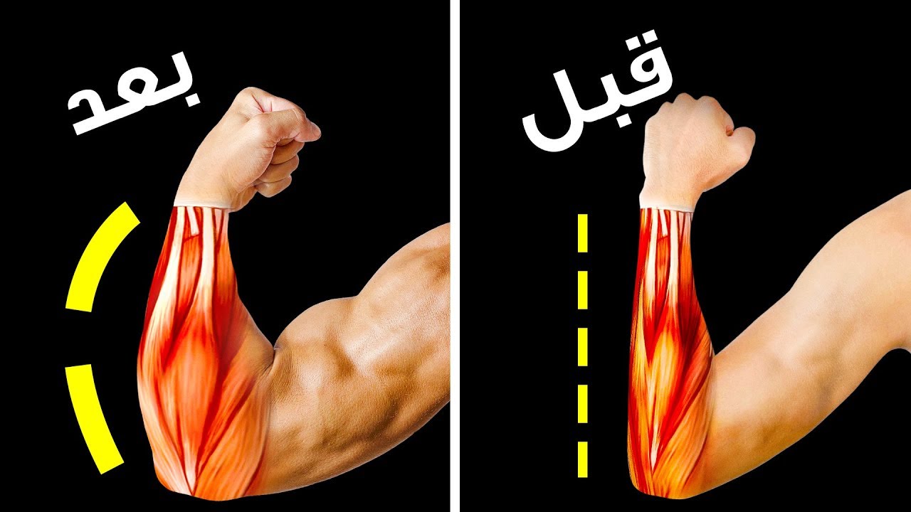 للرجال: تمارين للحصول على ساعدين أعرض