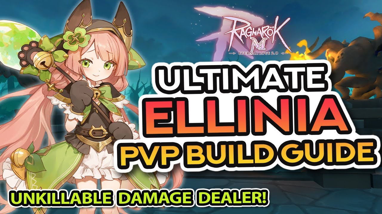 ELLINIA Full DMG Build for PVP ~ Stats, Skills, Runes, Gears, Cards, and MORE!!