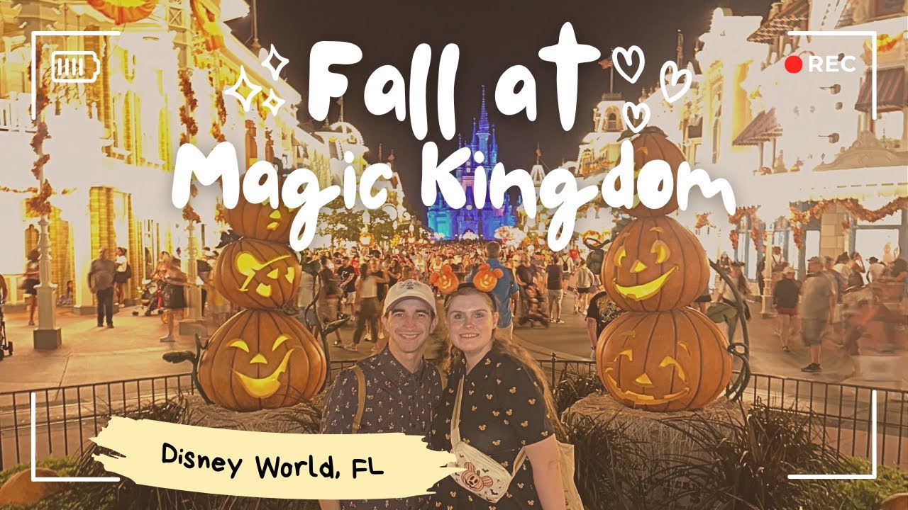 Everything New At Magic Kingdom For The Fall | Enjoying A Fall Night In Disney World