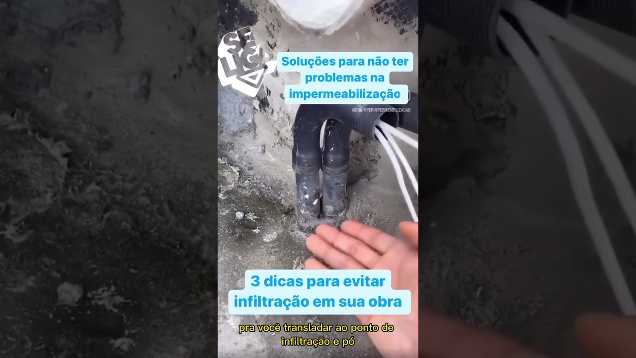 3 dicas fundamentais para evitar erros na impermeabiliza&ccedil;&atilde;o #impermeabiliza&ccedil;&atilde;o #engenhariacivil