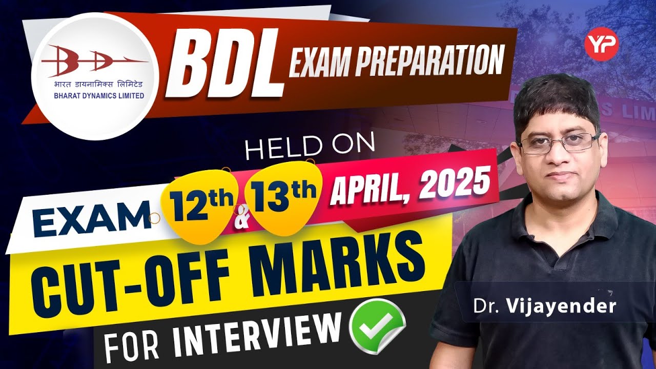 BDL cut off analysis of Apr 2025 written exam | Strategy for Jan 2026 written exam preparation