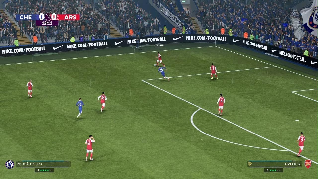 Chelsea vs arsenal Fifa 26 gameplay