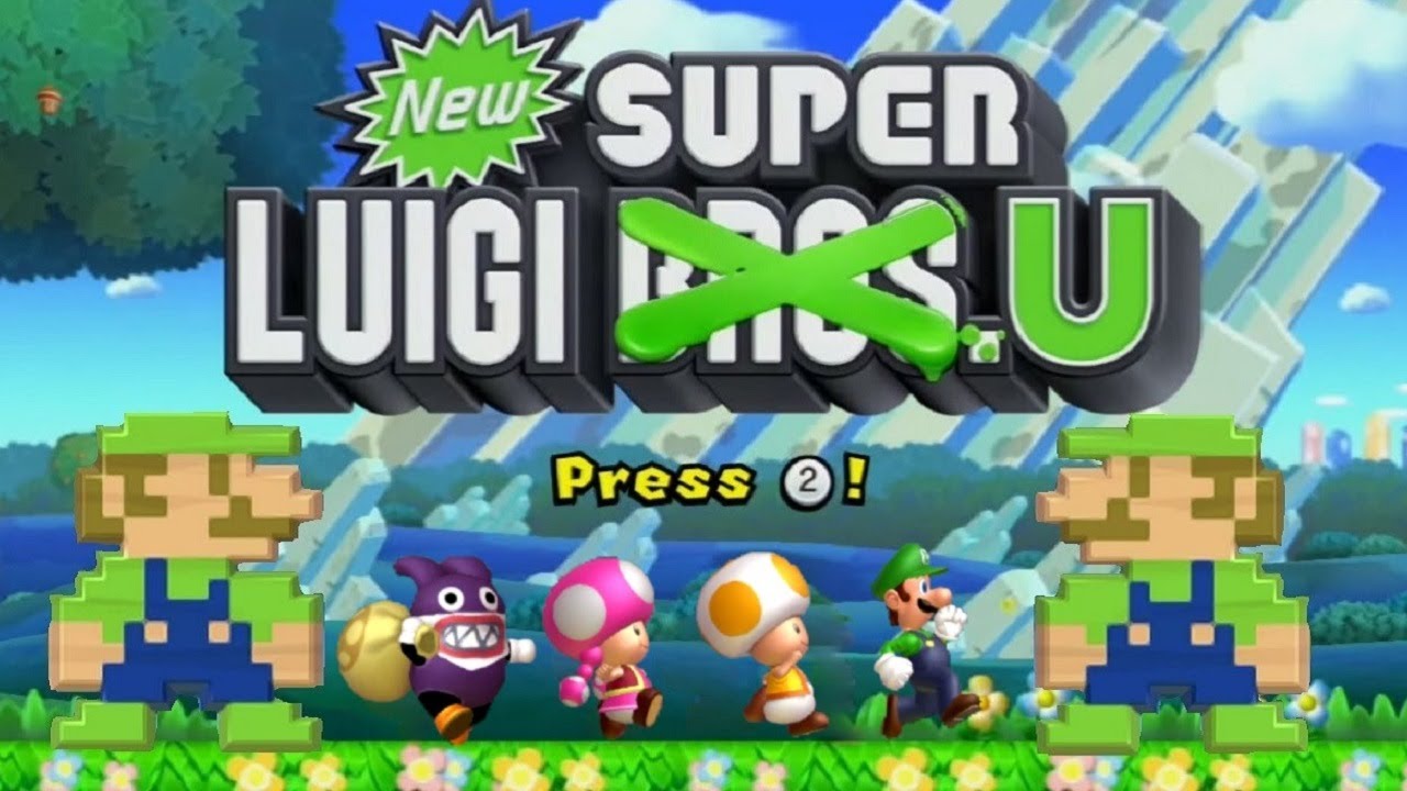 New Super Luigi U - Full Game Walkthrough