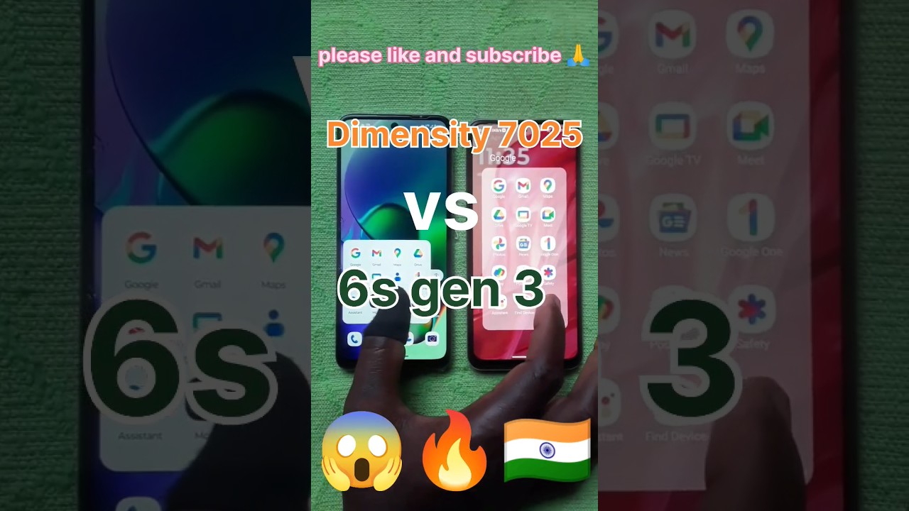 Moto g45 5g vs moto g64 5g snapdragon 6s gen 3 vs Dimensity 7025 #shorts #youtubeshorts