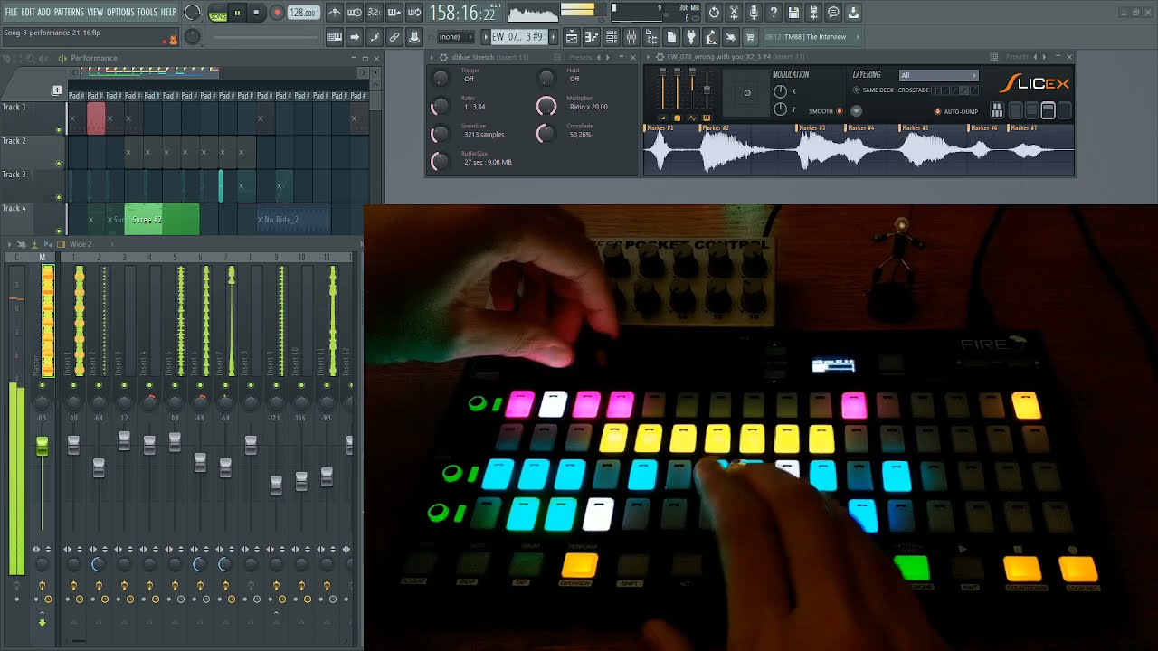 EKT - What The Hell [FL-Studio, AKAI Fire, Performance Mode]