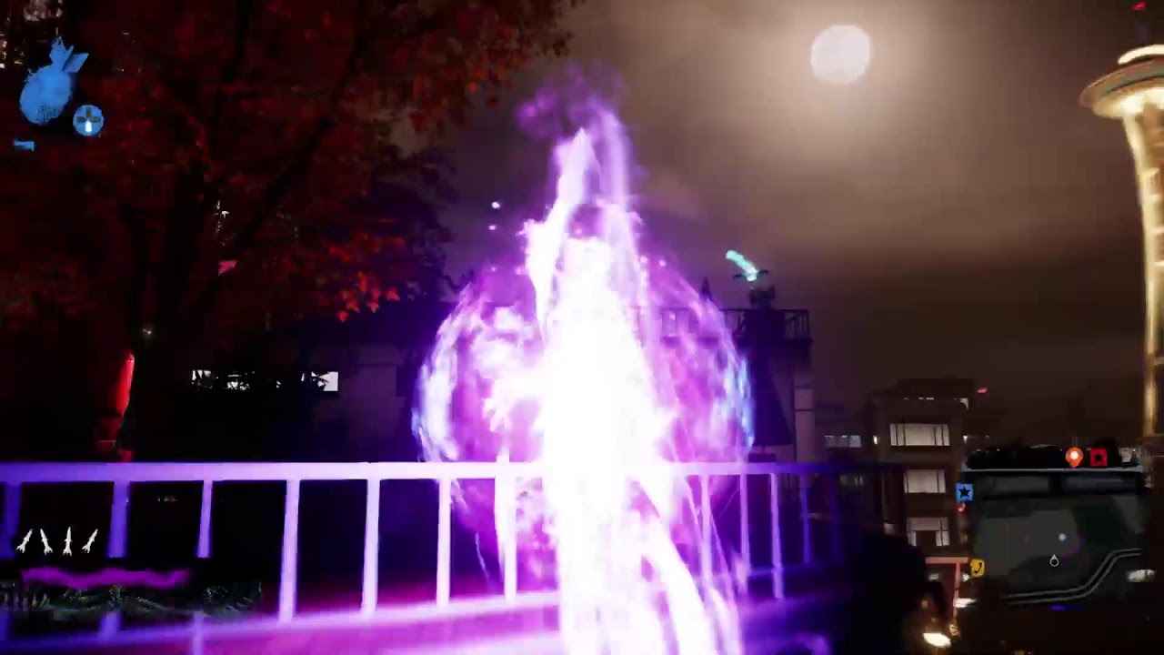 Old gold- infamous Second son neon time
