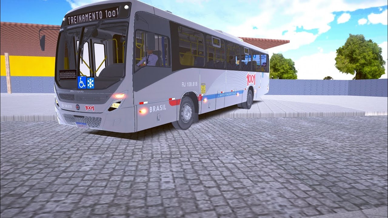 TREINAMENTO!Marcopolo New Torino s  2023/1001/Euro 6 BT6/OF 1721L 108.818 L:Treinamento teste de som