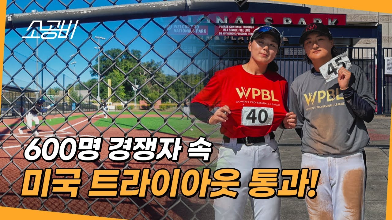 【눈에 띄는 그녀들8】미국 WPBL 도전 | 전국 사회인 야구대회 | 소상공인시장tv