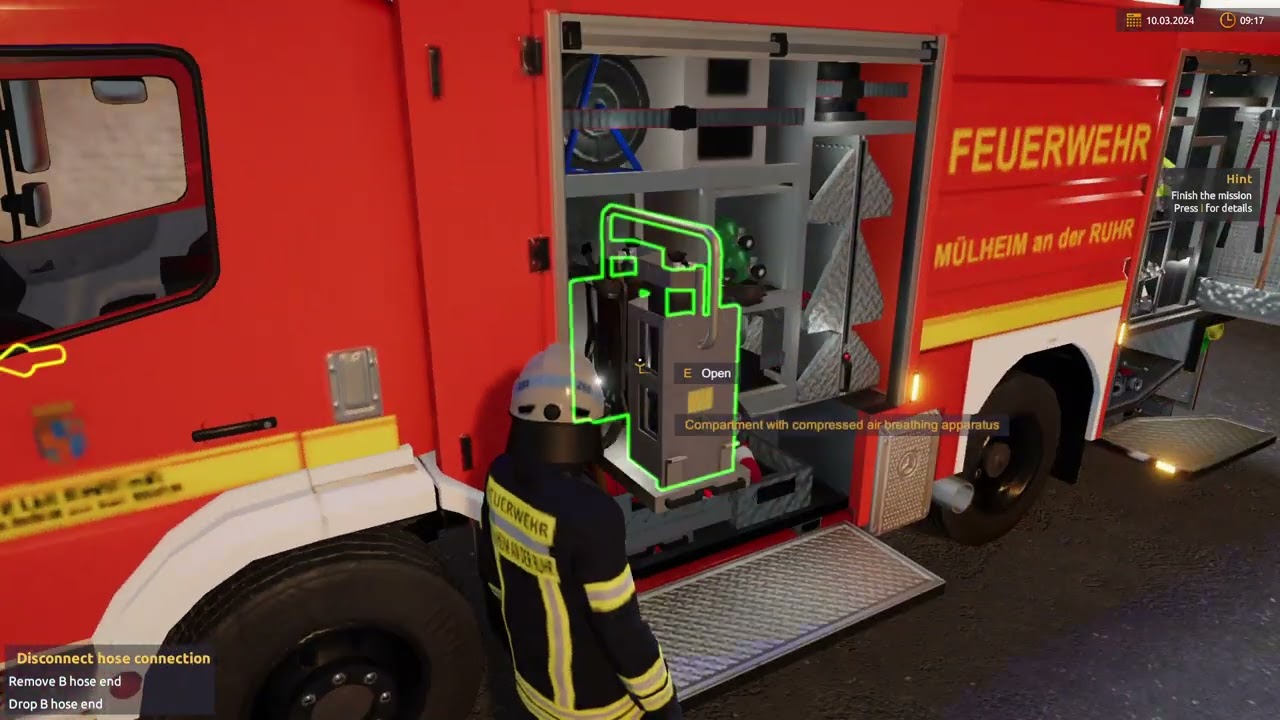 Emergency Call 112  Supermarket Fire