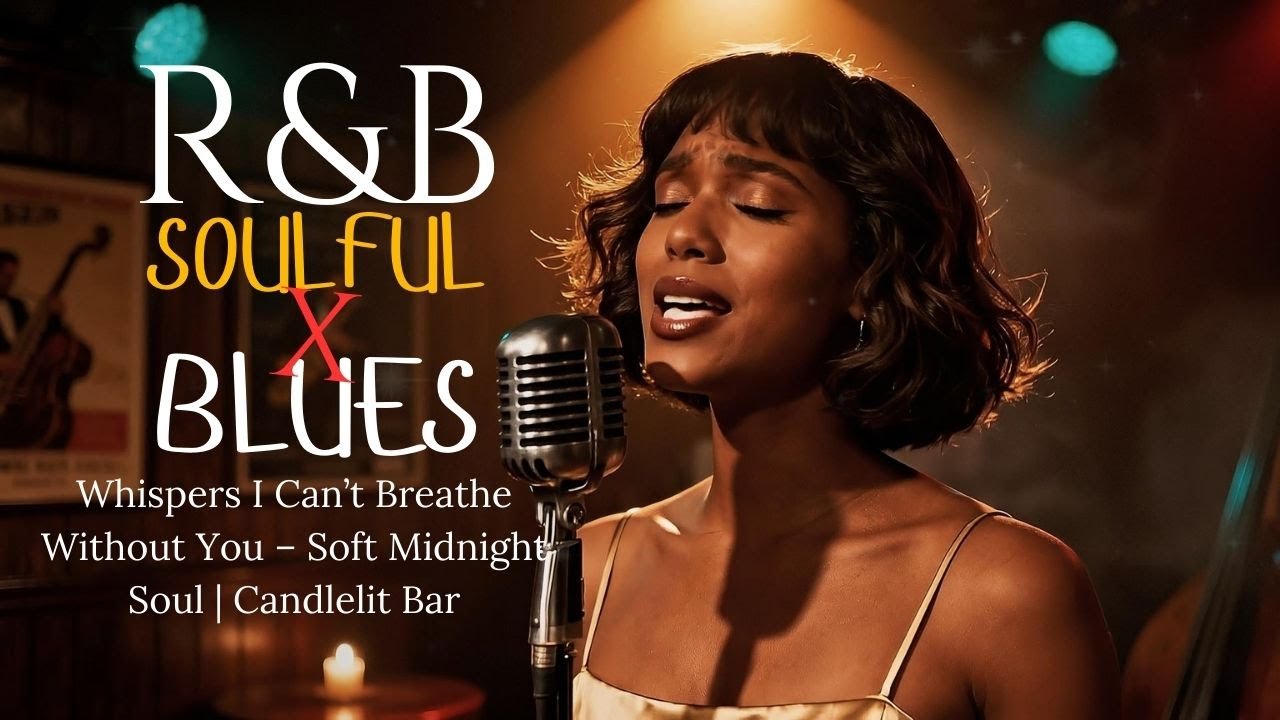 【R&B Soul x Blues】Whispers I Can’t Breathe Without You – Soft Midnight Soul  Candlelit Bar