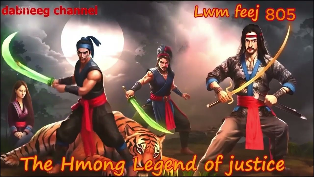 Lwm feej tub nab dub The shaman Part 805 - Yawg Phuab Toom - Swordsman of Justice story 