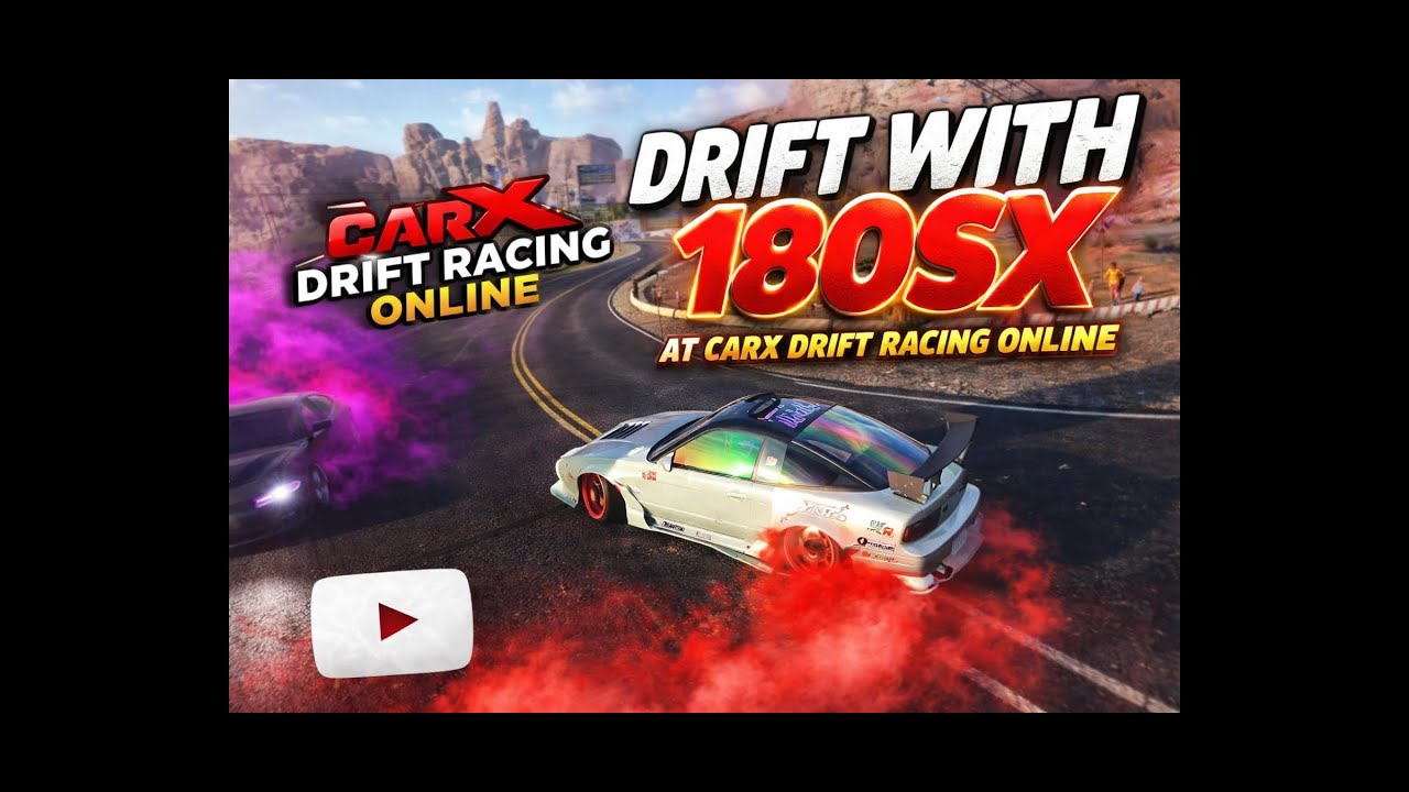 CarX Drift Racing Online Drift with Nissan 180SX at Red Rock