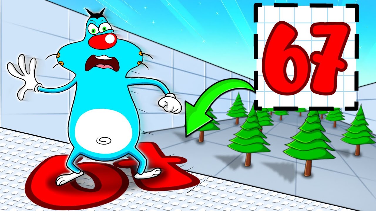 Roblox Draw Sled Challenge with Oggy!