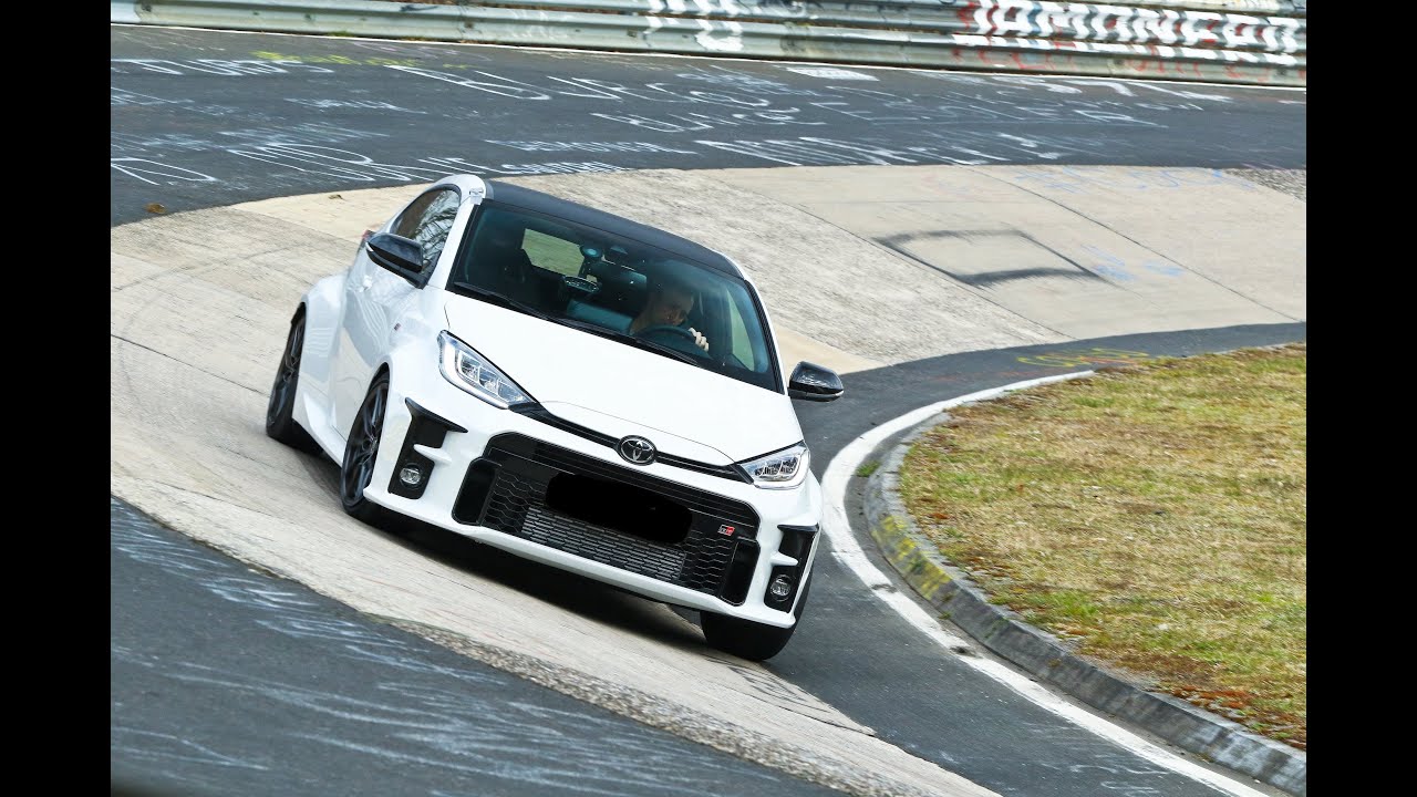 Toyota GR Yaris 100% stock - BTG 7’52 Nurburgring Nordschleife - Driver Moran Gott