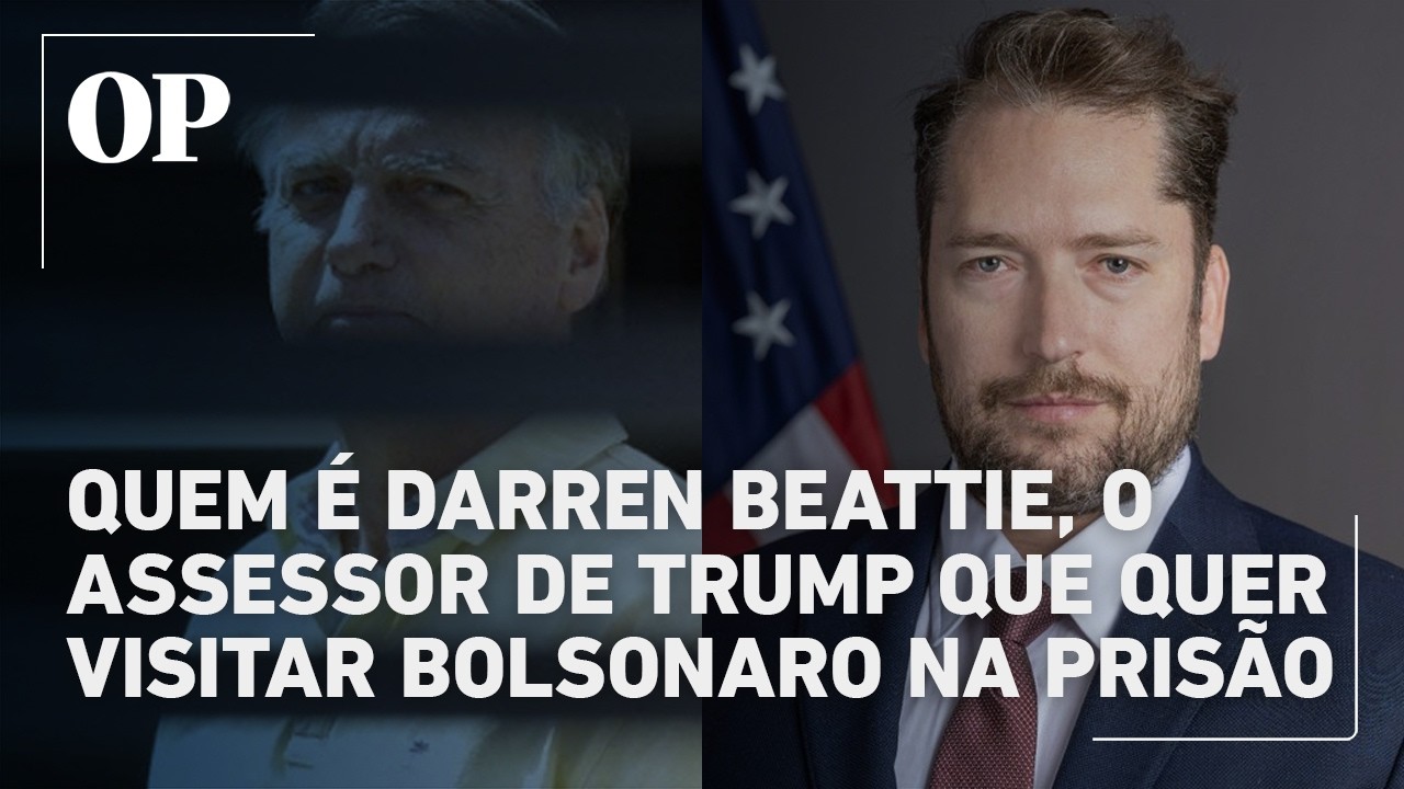 Quem é Darren Bettie, o assessor de Trump e crítico de Moraes que quer visitar Bolsonaro na prisão