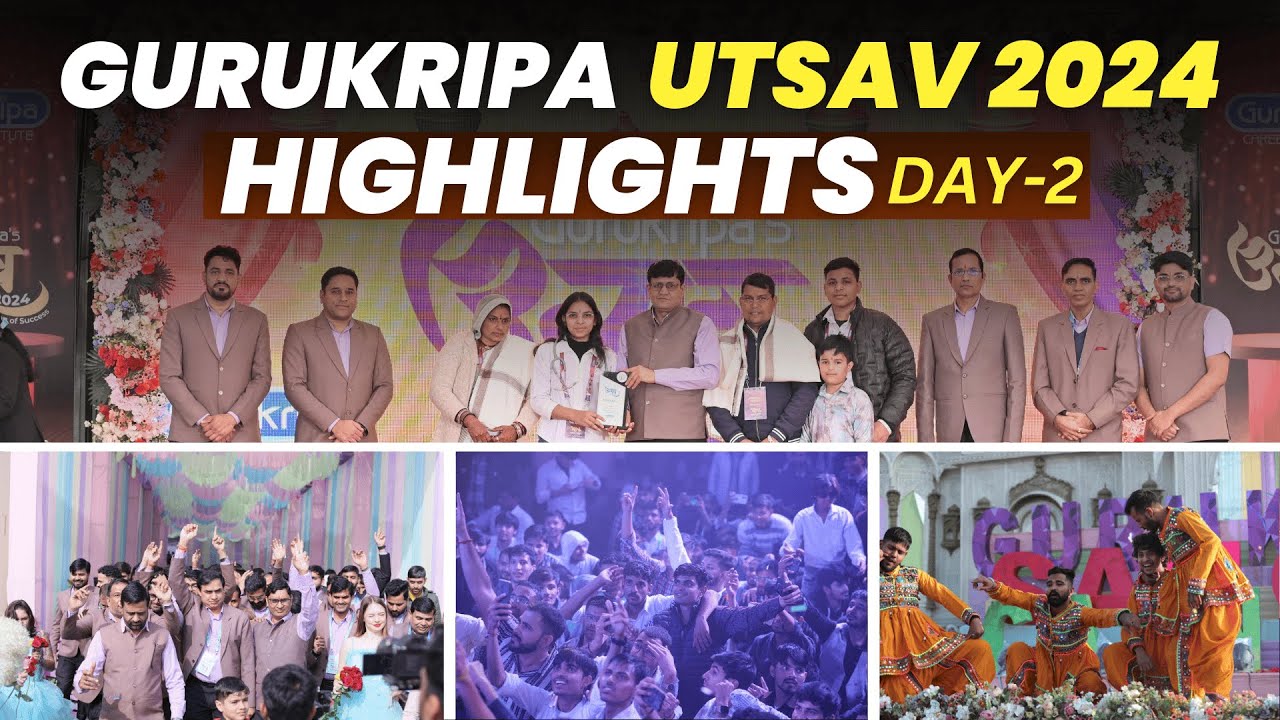 GURUKRIPA UTSAV 2024 | Day-2 Highlights | Celebrating Top Result & Achievements 🔥🏮 #NEETUG #GCISikar