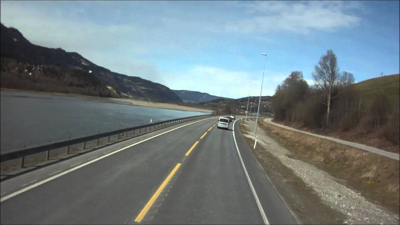 Driving from Oslo to Trondheim on E6 part 2 of 4