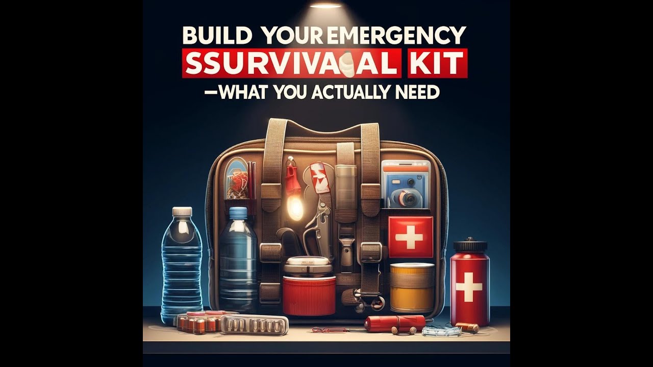 🧭Build Your Emergency Survival Kit – What You Actually Need