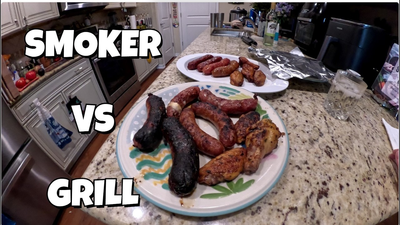GRILLING VS SMOKING HAPPY SUNDAY FUN DAY MARCH 1