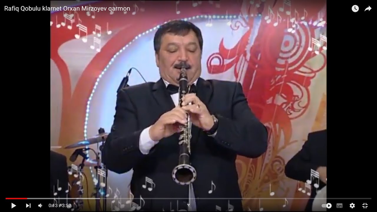Rafiq Qobulu klarnet oqlu Oqtayin toyu   Elirza klarnet  Rafiq kamanca  Xanlar qarmon