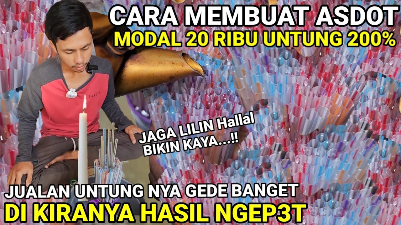 MODAL SEUPRIT UNIK ENAK LARIS..!! IDE USAHA MODAL 20 RIBU UNTUNG BERSIH 200%  UNTUNGNYA GEDE BANGET