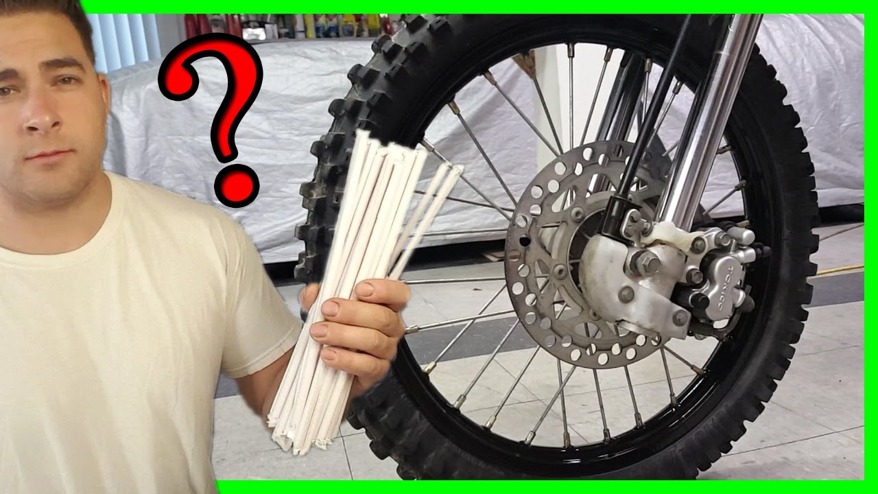 Make Dirt Bike Wheels Any Color With These