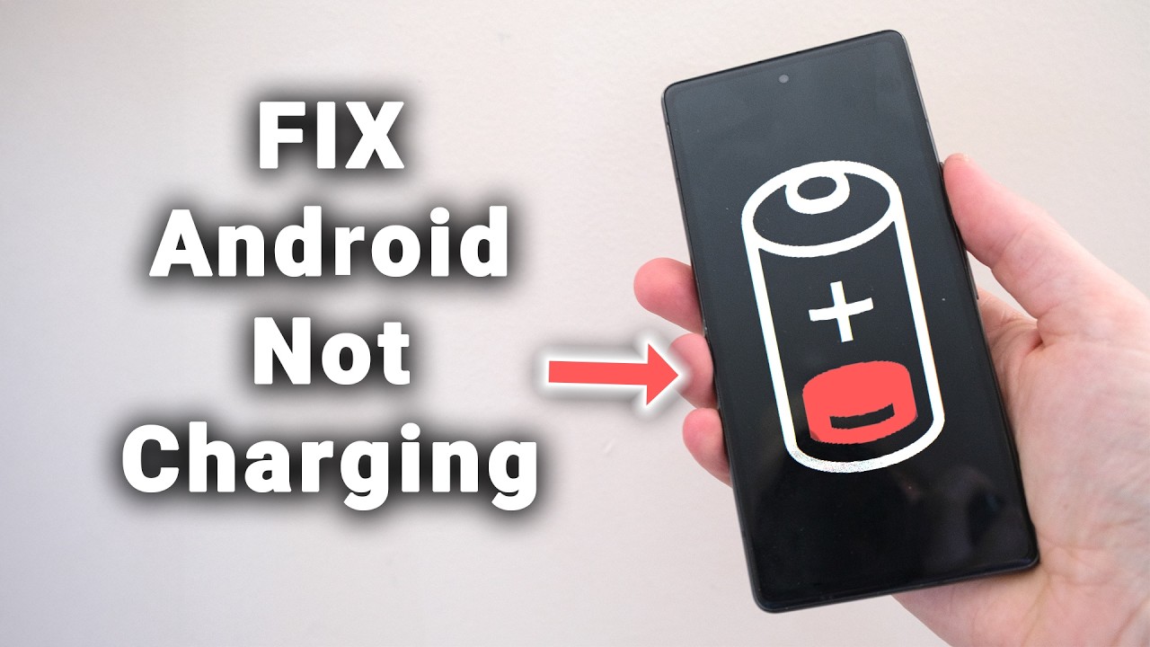 Android Phone Not Charging When Plugged In?