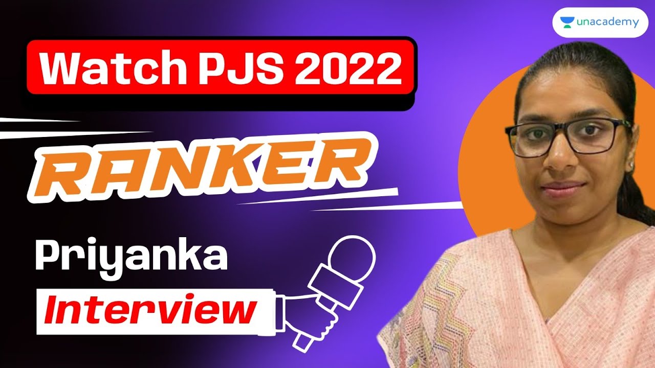 PUNJAB JUDICIAL SERVICES'22 |TOPPER INTERVIEW| PRIYANKA 
