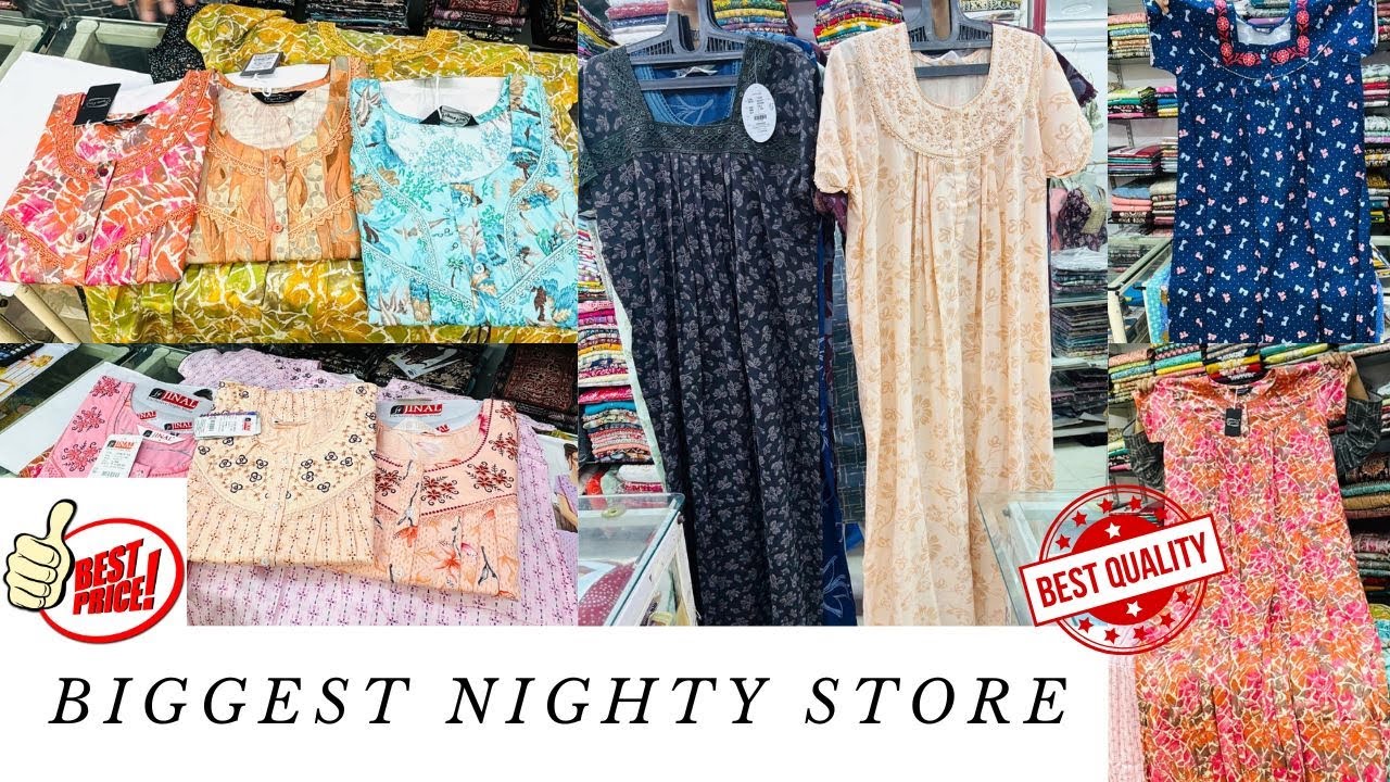 Biggest Nighty Store in Secunderabad | Premium Women’s Nighties at Lowest Prices | Zam Zam Bazar!