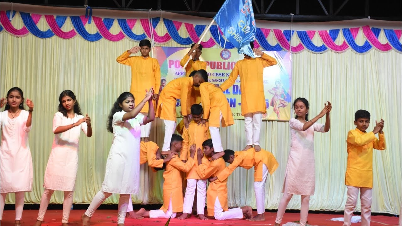 Tribute to Father and Mother dance performance by students | Parents ❤| Dance #dance #explore #viral