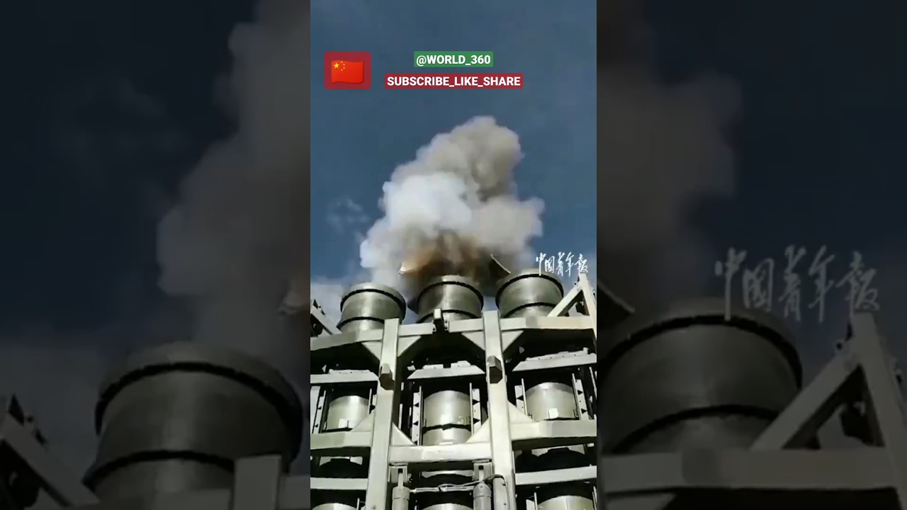 Chinese HQ-16 SAM system in action.