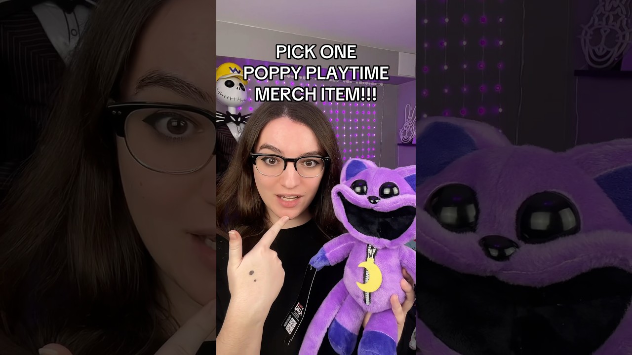 Pick ONE Poppy Playtime Merch Item!!! 