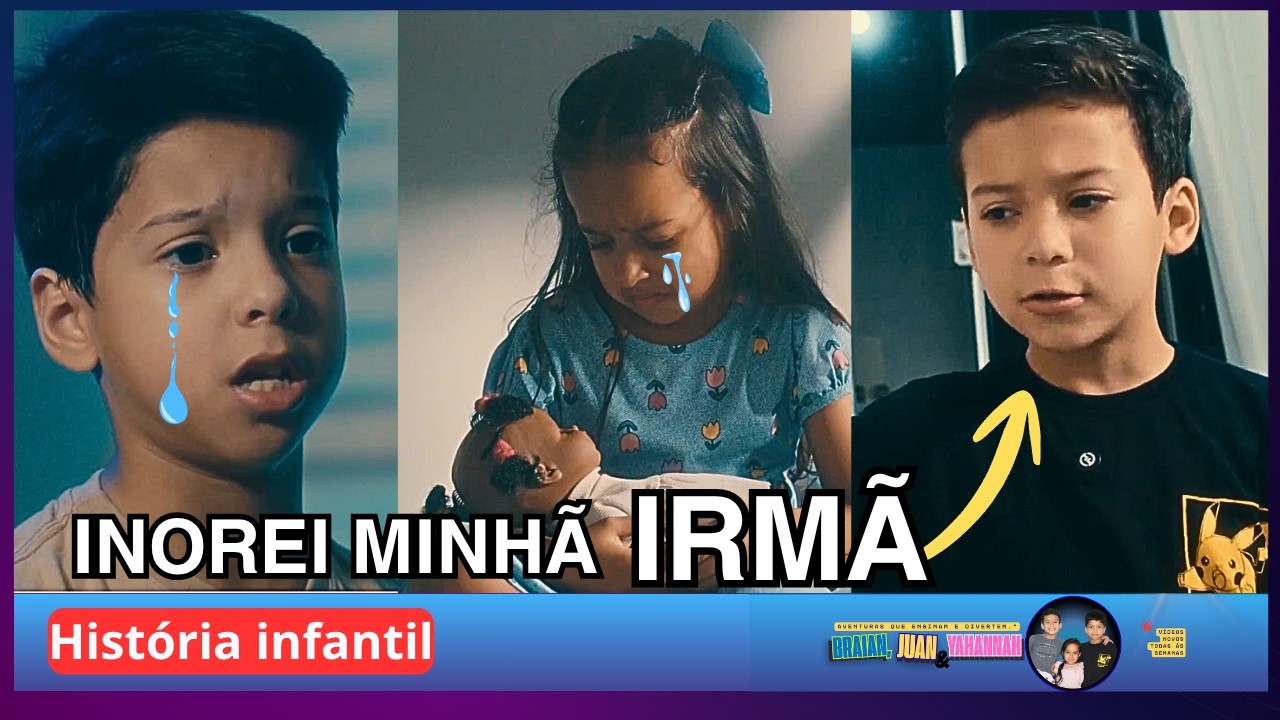 História Infantil Educativa para Crianças | O Dia em que Eu ignorei Minha Irmã