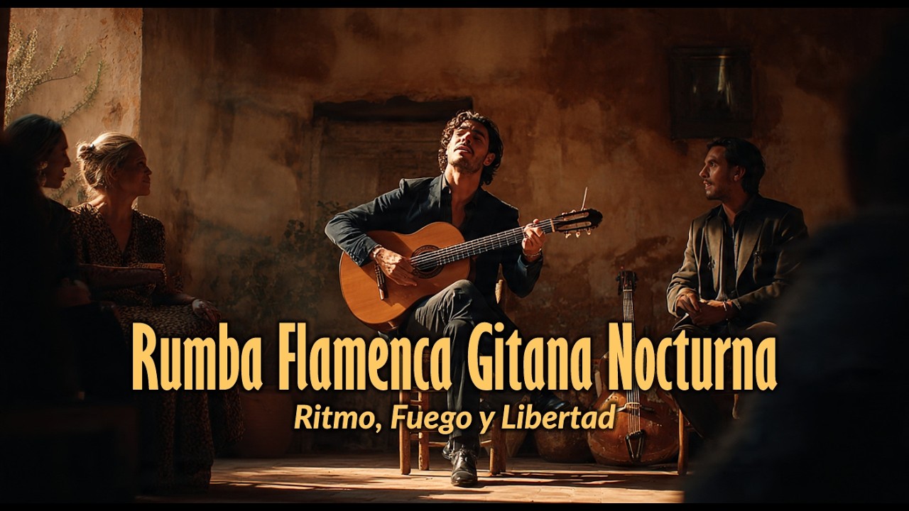 Rumba Flamenca Gitana Nocturna | Ritmo, Fuego y Libertad