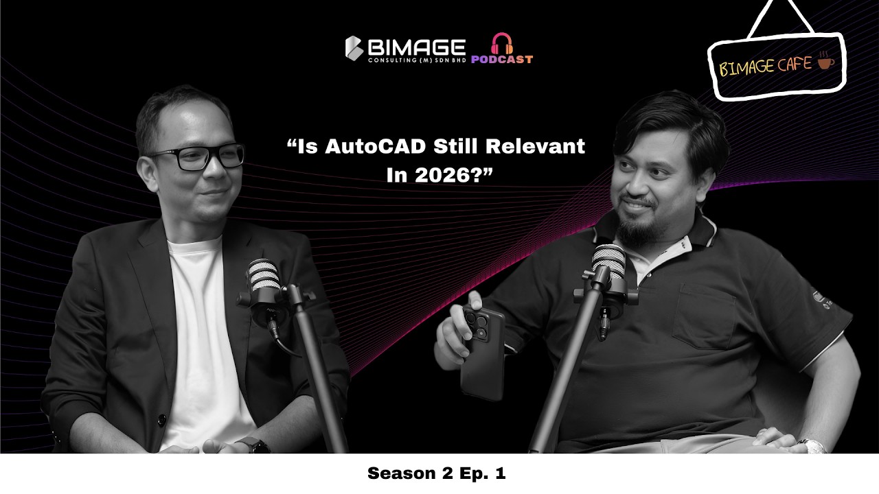 BIMAGE CAFE ☕ | S2 Ep.1 | Is AutoCAD Still Relevant In 2026? 🤔