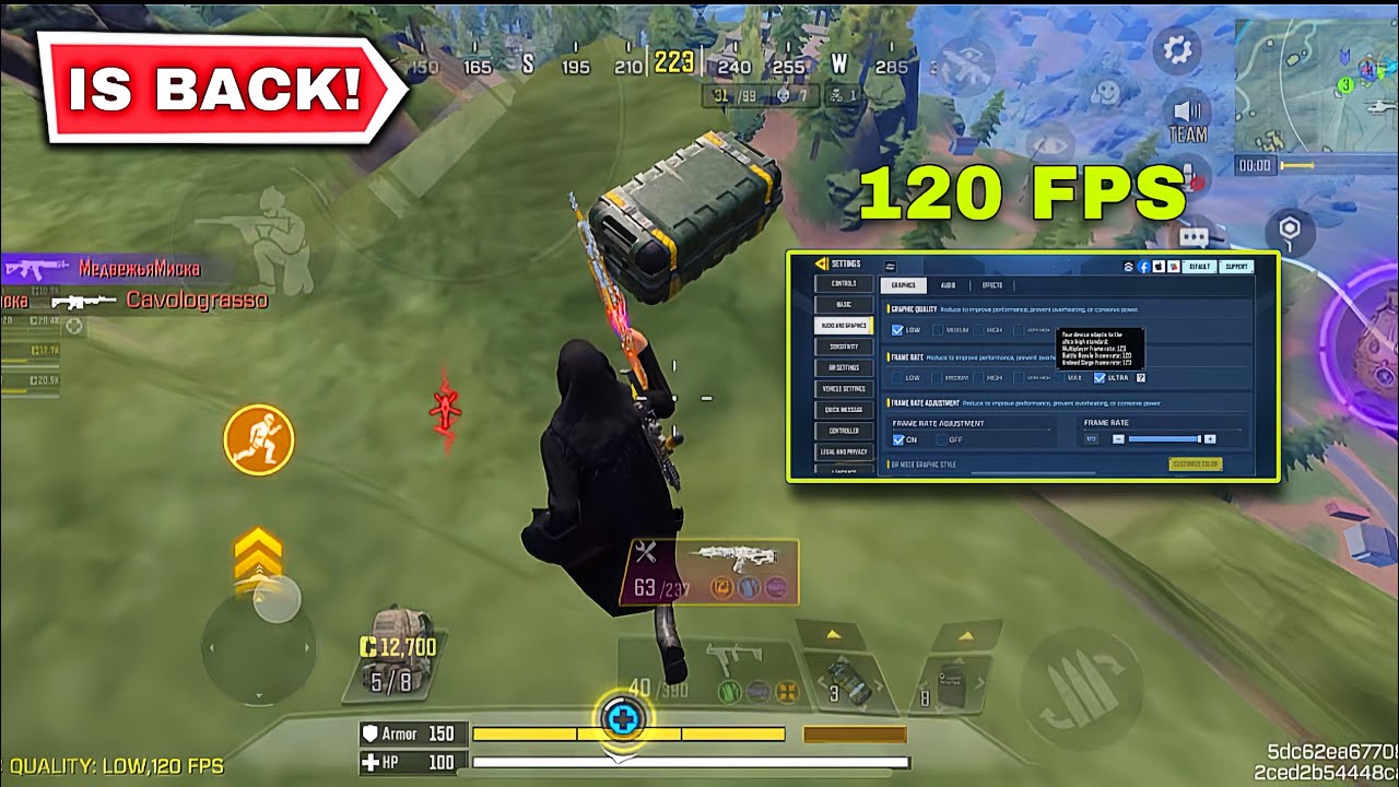 iPhone 11pro Max 120fps is Back 😍 | COD MOBILE iPhone 11pro Max GAMEPLAY