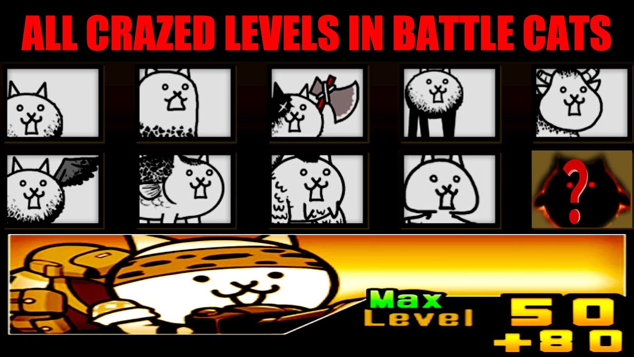 Can Cameraman Lv.130 Solo All CRAZED LEVELS? - The Battle Cats