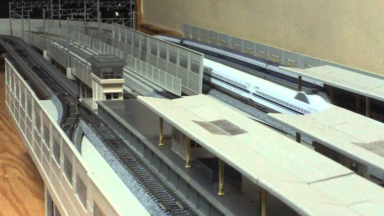 kato N scale temporary floor layout