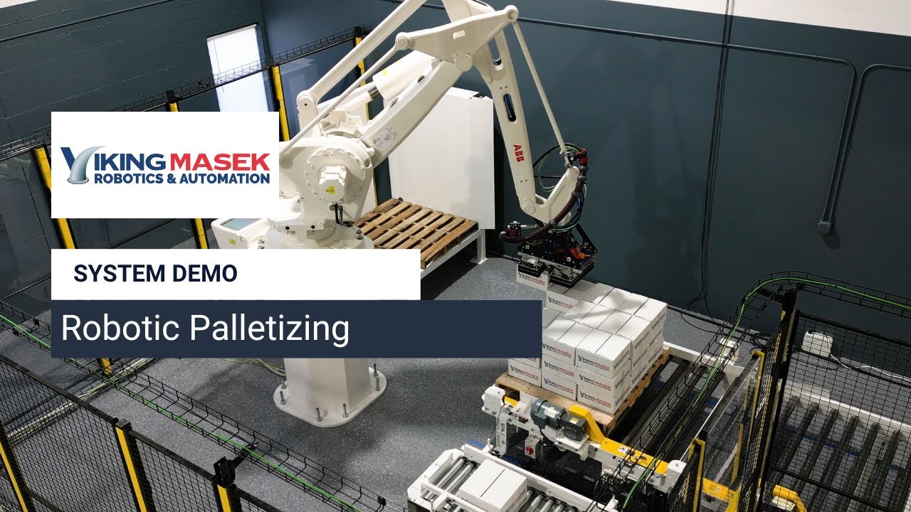 Robotic Palletizing System Demo