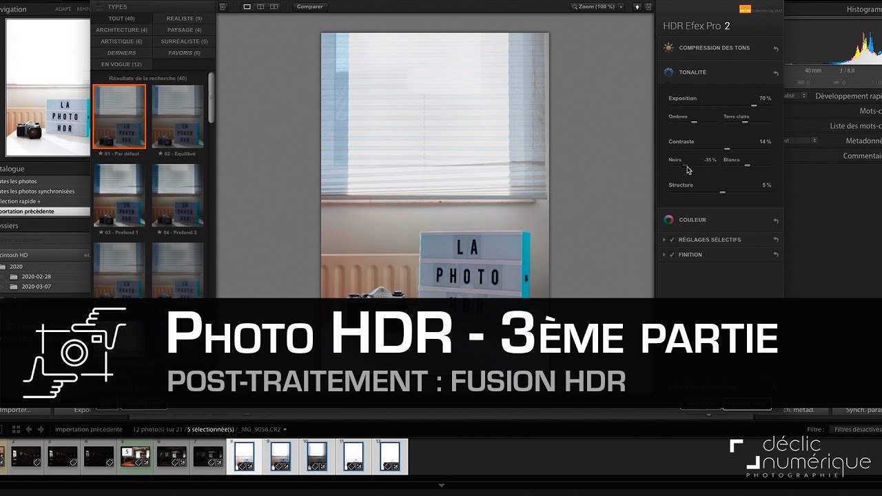 La photo HDR : la fusion HDR  dans Lightroom Photoshop et HDR Efex Pro 2 (3/3)