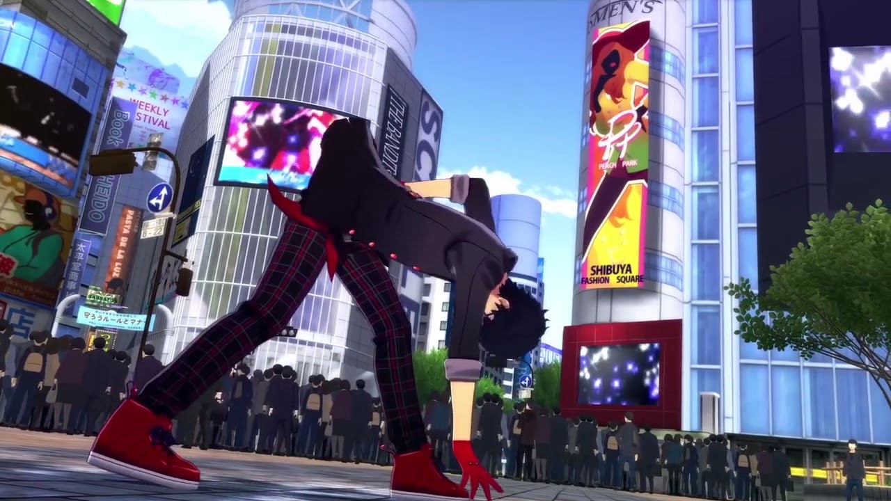 persona 5 protag can dance to anything (ft. ann)