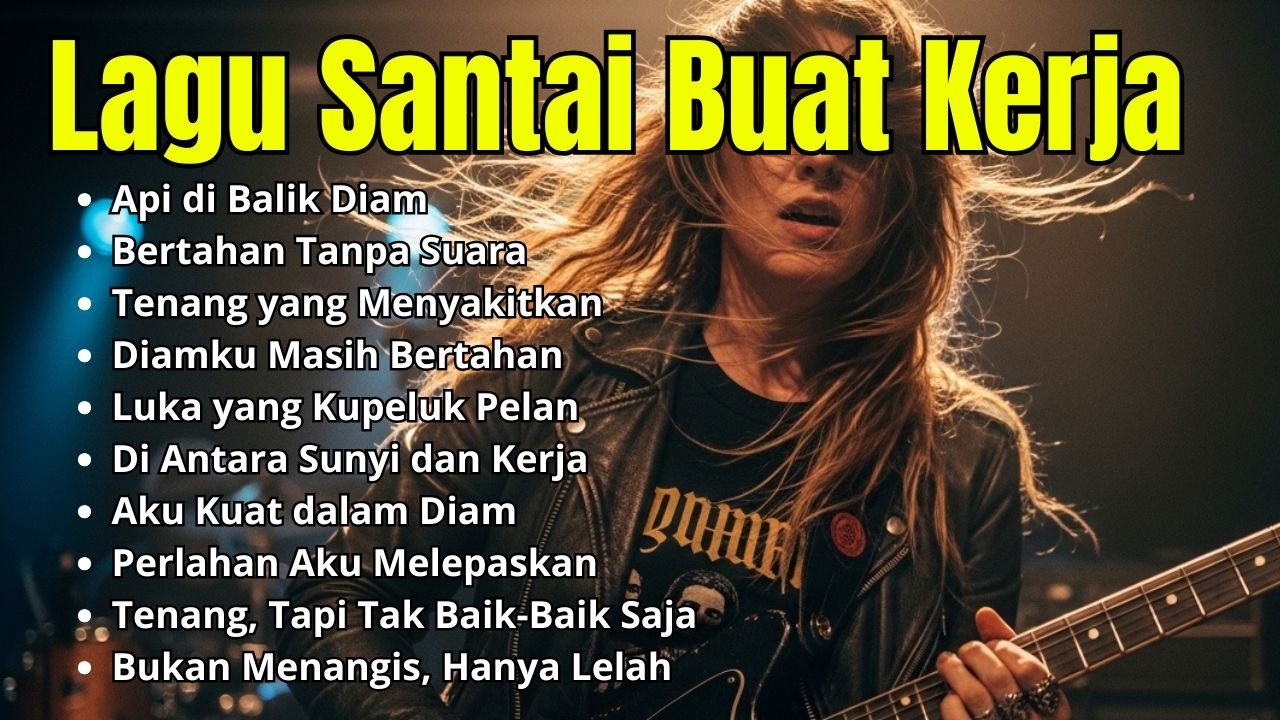 Playlist Slow Rock Kerja Nyaman 2026 | Musik Santai Biar Fokus Stabil