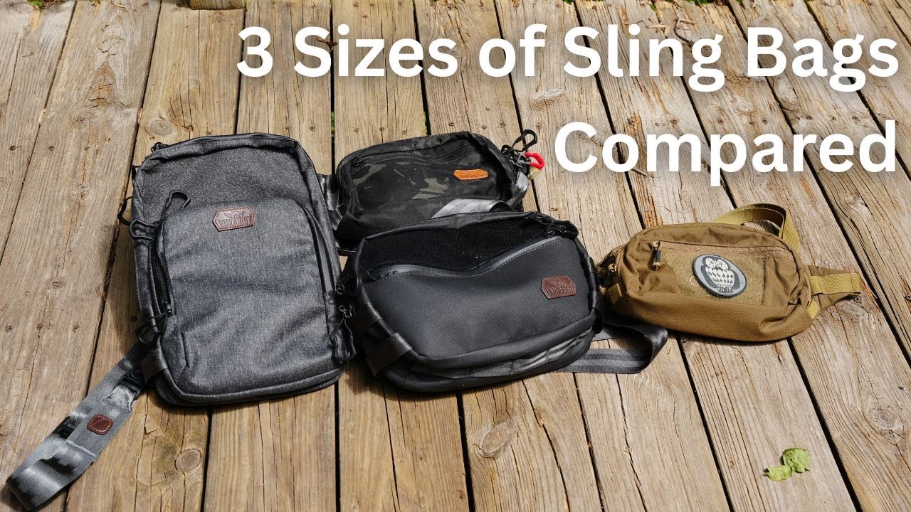 Comparing Sling Bags - 3 Vanquest Options Against Others