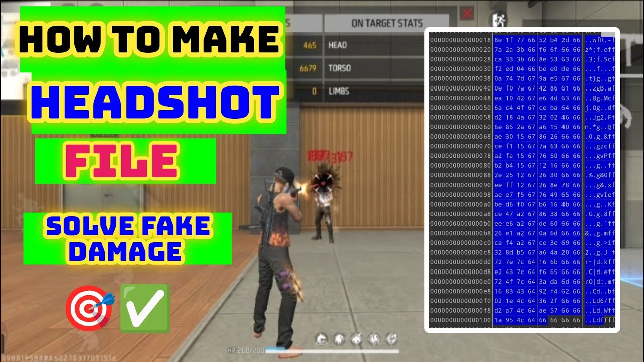 HOW TO MAKE PAID HEADSHOT METADATA FILE 🎯100% ANTIBAN 💯🔥