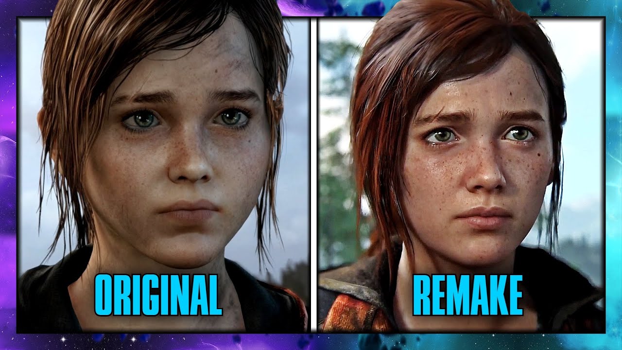 Remake VS Remaster - The Last of Us Graphics Comparison 2