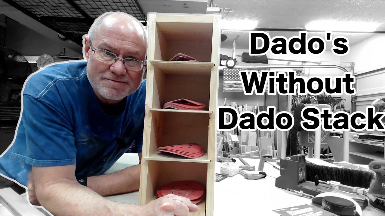 How to cut dado's without a dado stack.