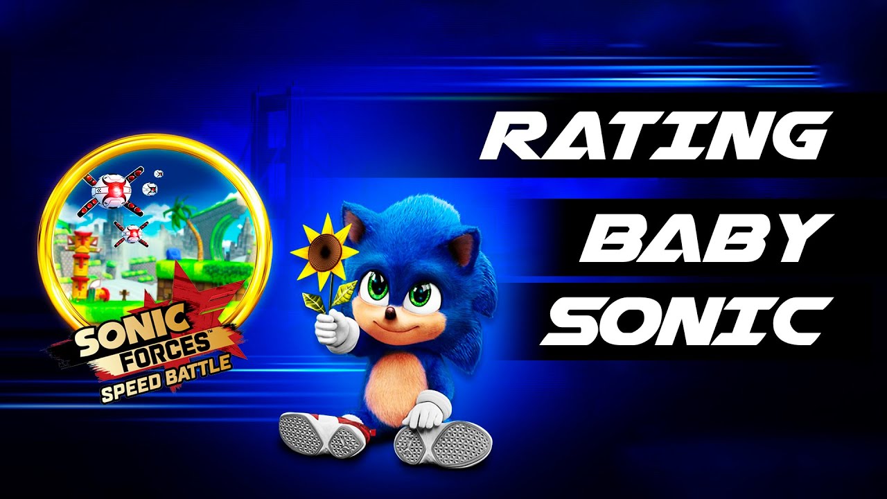 Sonic Forces Speed Battle: Rating Baby Sonic
