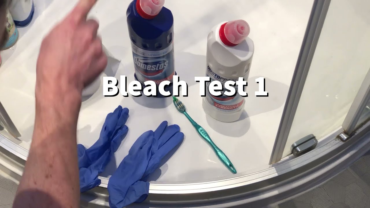 Remove Black Mould From Shower Silicone Sealant  - Bleach vs Vinegar - Which is Best?
